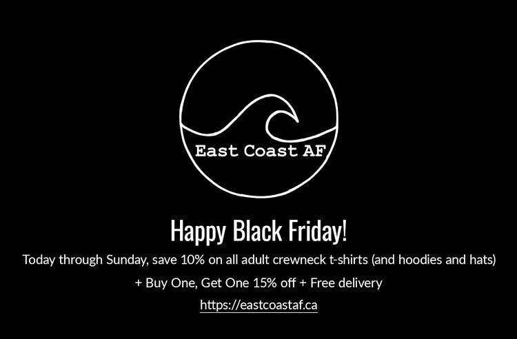 Flash Sale - East Coast AF