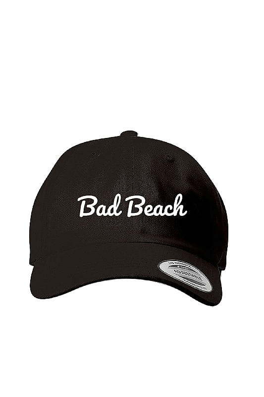 Bad Beach Classic Dad Cap in Color: Black - East Coast AF Apparel