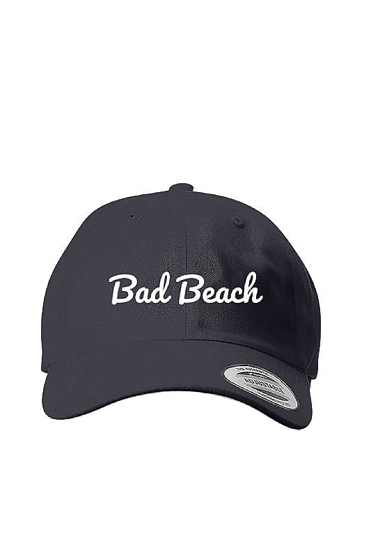Bad Beach Classic Dad Cap in Color: Dark Grey - East Coast AF Apparel