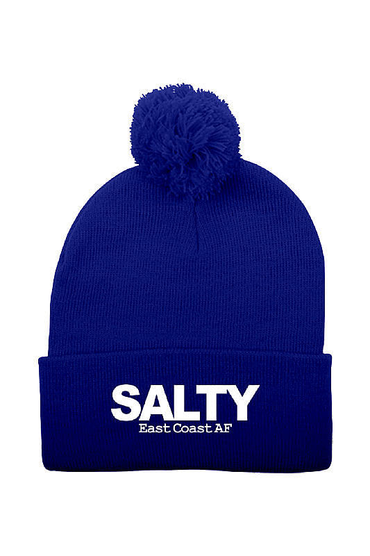 Salty Pom-Pom Knit Toque-East Coast AF Apparel