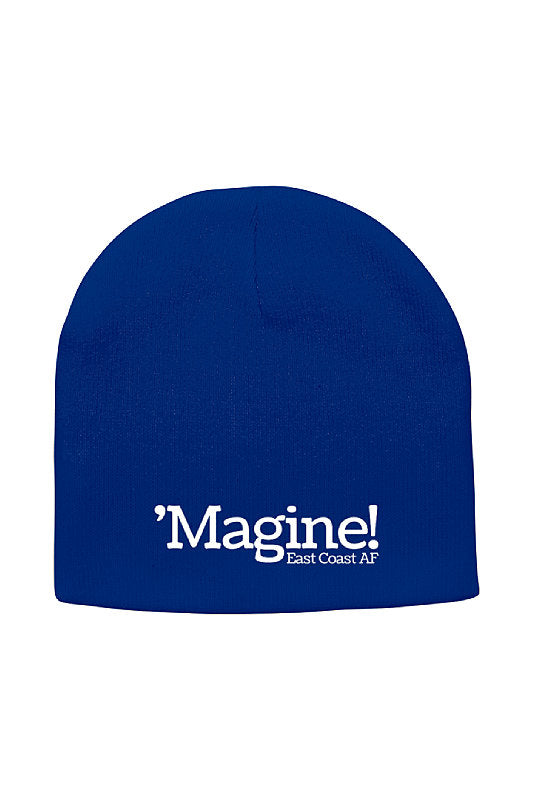 'Magine! Knit Beanie in Color: Royal - East Coast AF Apparel