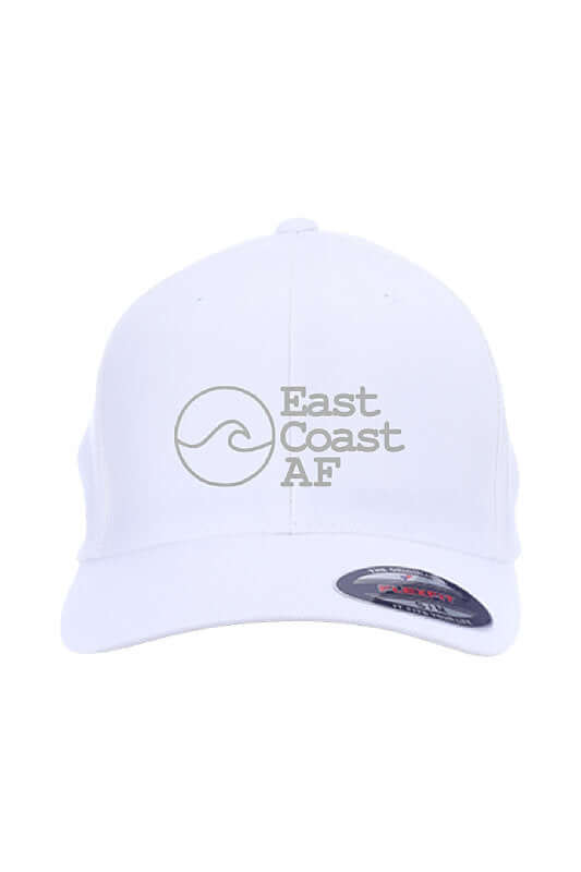 East Coast AF Logo Flexfit Cap (Gray)-East Coast AF Apparel
