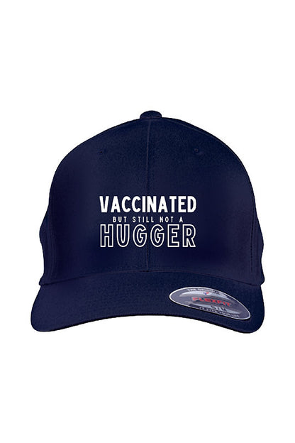 Vaccinated But Still Not A Hugger FlexFit Cap-East Coast AF Apparel