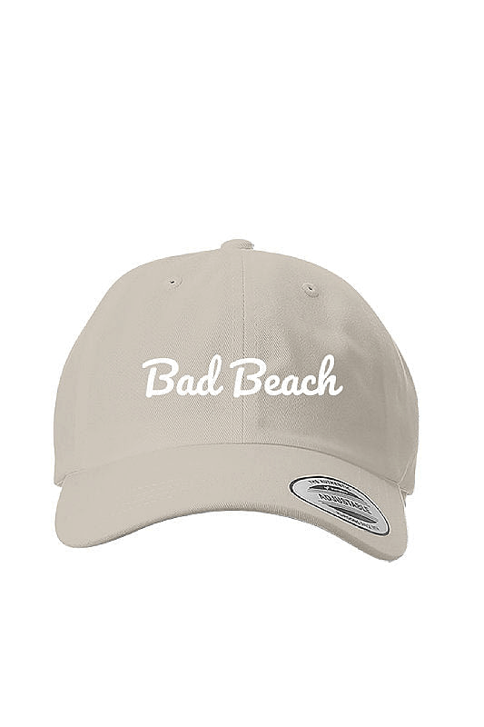 Bad Beach Classic Dad Cap in Color: Stone - East Coast AF Apparel
