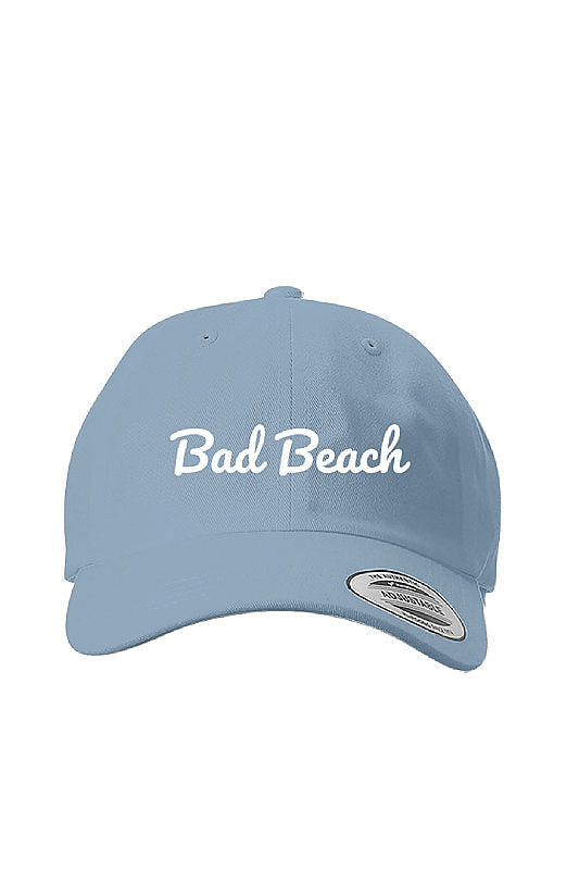 Bad Beach Classic Dad Cap in Color: Light Blue - East Coast AF Apparel