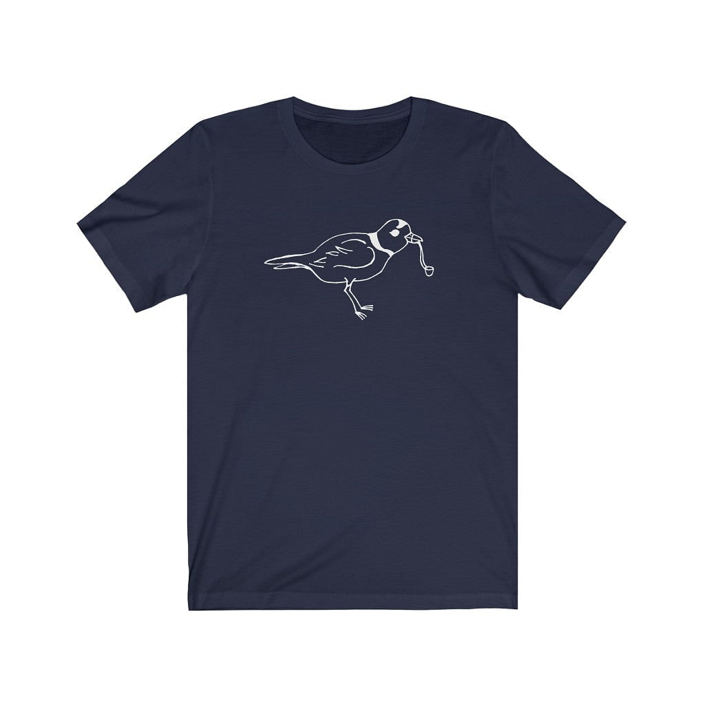 Piping Plover Unisex T-shirt-East Coast AF Apparel