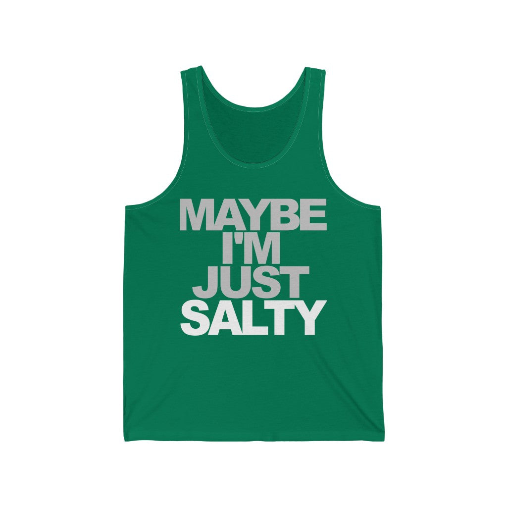 Maybe I'm Just Salty Unisex Tank Top-East Coast AF Apparel