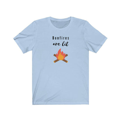 Bonfires Are Lit Unisex T-shirt-East Coast AF Apparel
