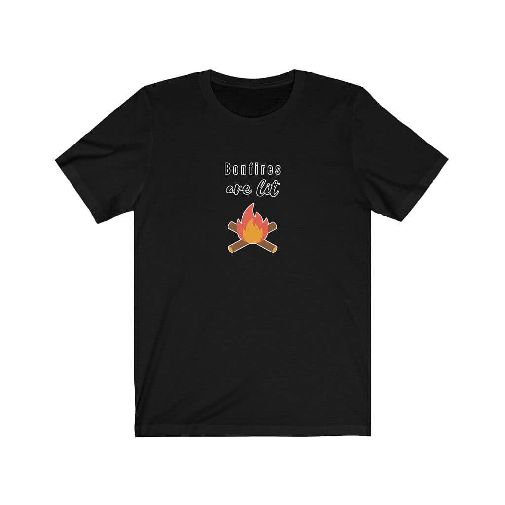 Bonfires Are Lit Unisex T-shirt-East Coast AF Apparel