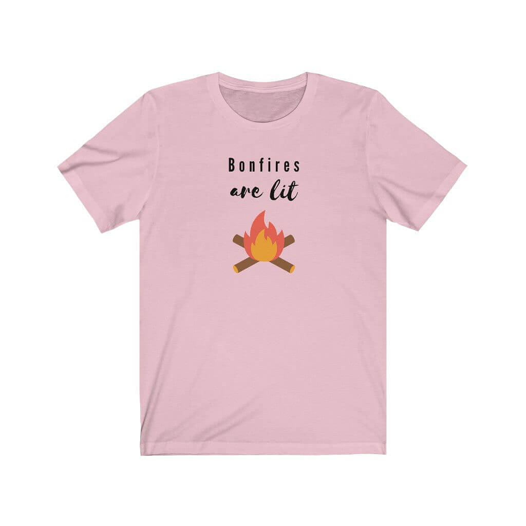 Bonfires Are Lit Unisex T-shirt-East Coast AF Apparel