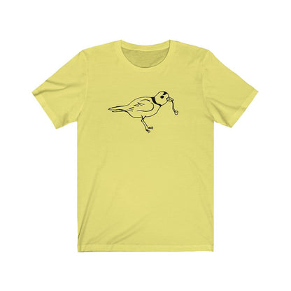 Piping Plover Unisex T-shirt-East Coast AF Apparel