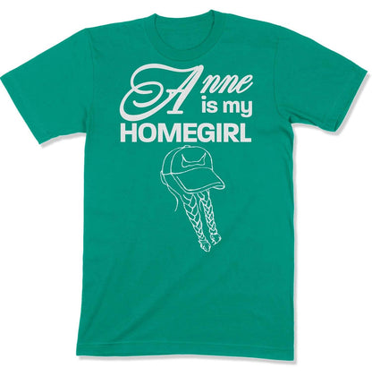 Anne is My Homegirl Reverse Design Unisex T-shirt in Color: Kelly - East Coast AF Apparel