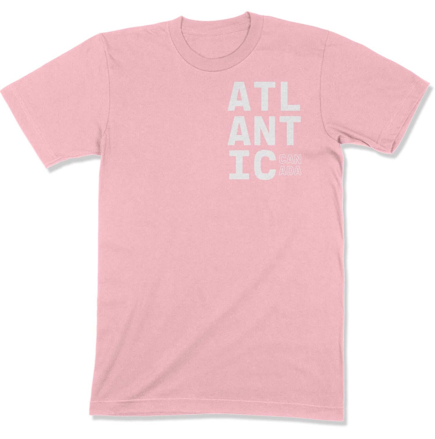 Atlantic Canada Unisex T-Shirt in Color: Pink - East Coast AF Apparel