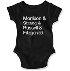 Atlantic COVID-19 Heroes Baby Onesie in Color: Black - East Coast AF Apparel