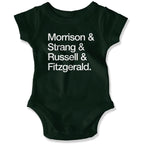 Atlantic COVID-19 Heroes Baby Onesie in Color: Forest Green - East Coast AF Apparel