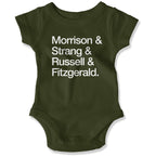 Atlantic COVID-19 Heroes Baby Onesie in Color: Military - East Coast AF Apparel