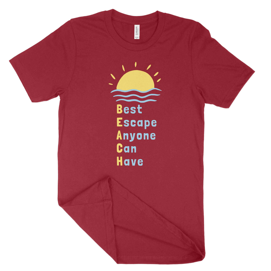 BEACH Unisex T-Shirt from East Coast AF