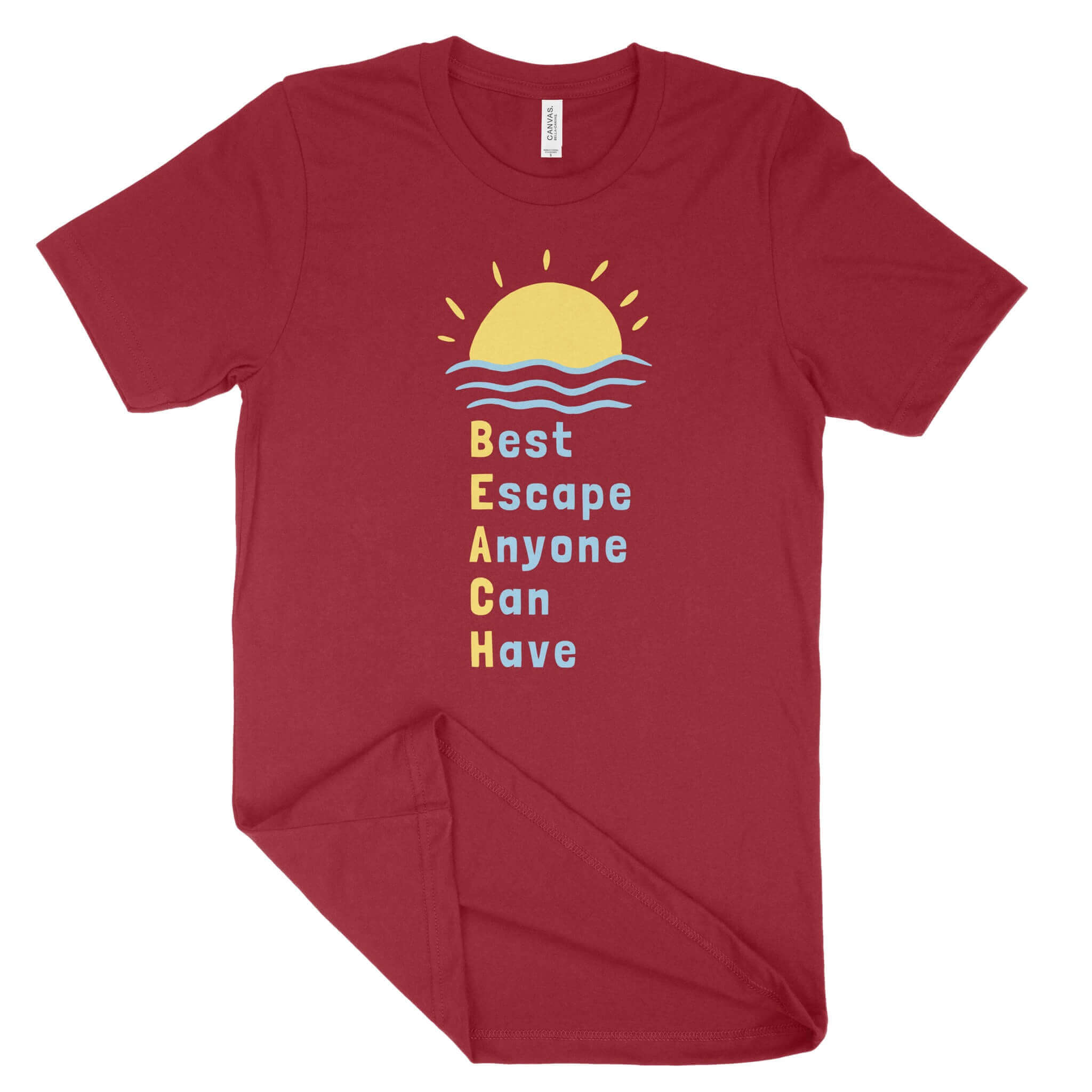BEACH Unisex T-Shirt from East Coast AF