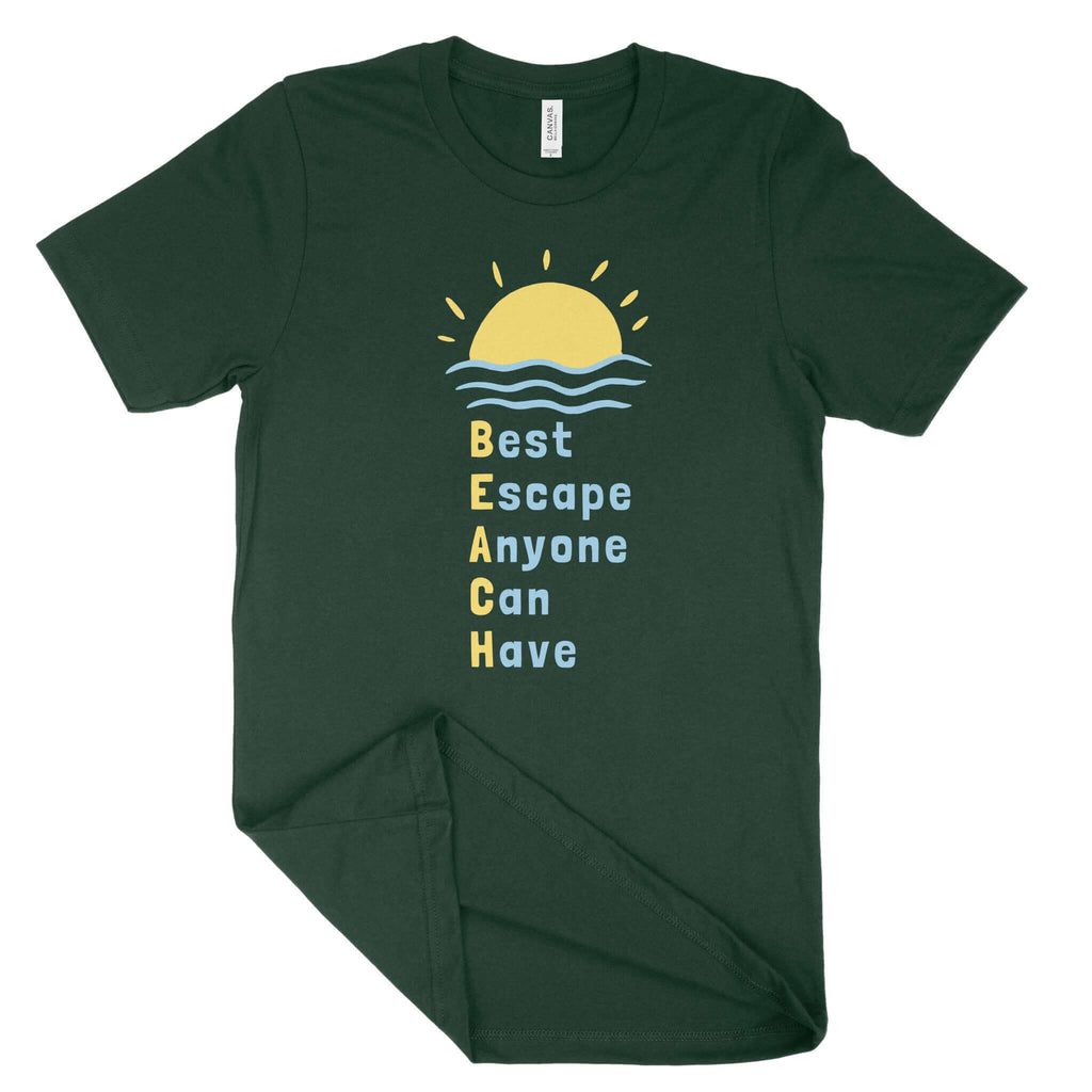 BEACH Unisex T-Shirt from East Coast AF