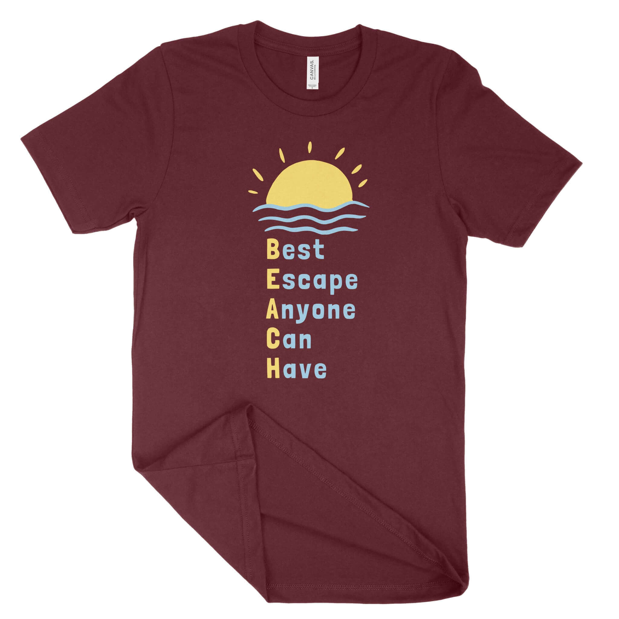 BEACH Unisex T-Shirt from East Coast AF