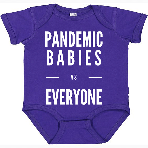 Pandemic Babies vs Everyone Baby Onesie-East Coast AF Apparel
