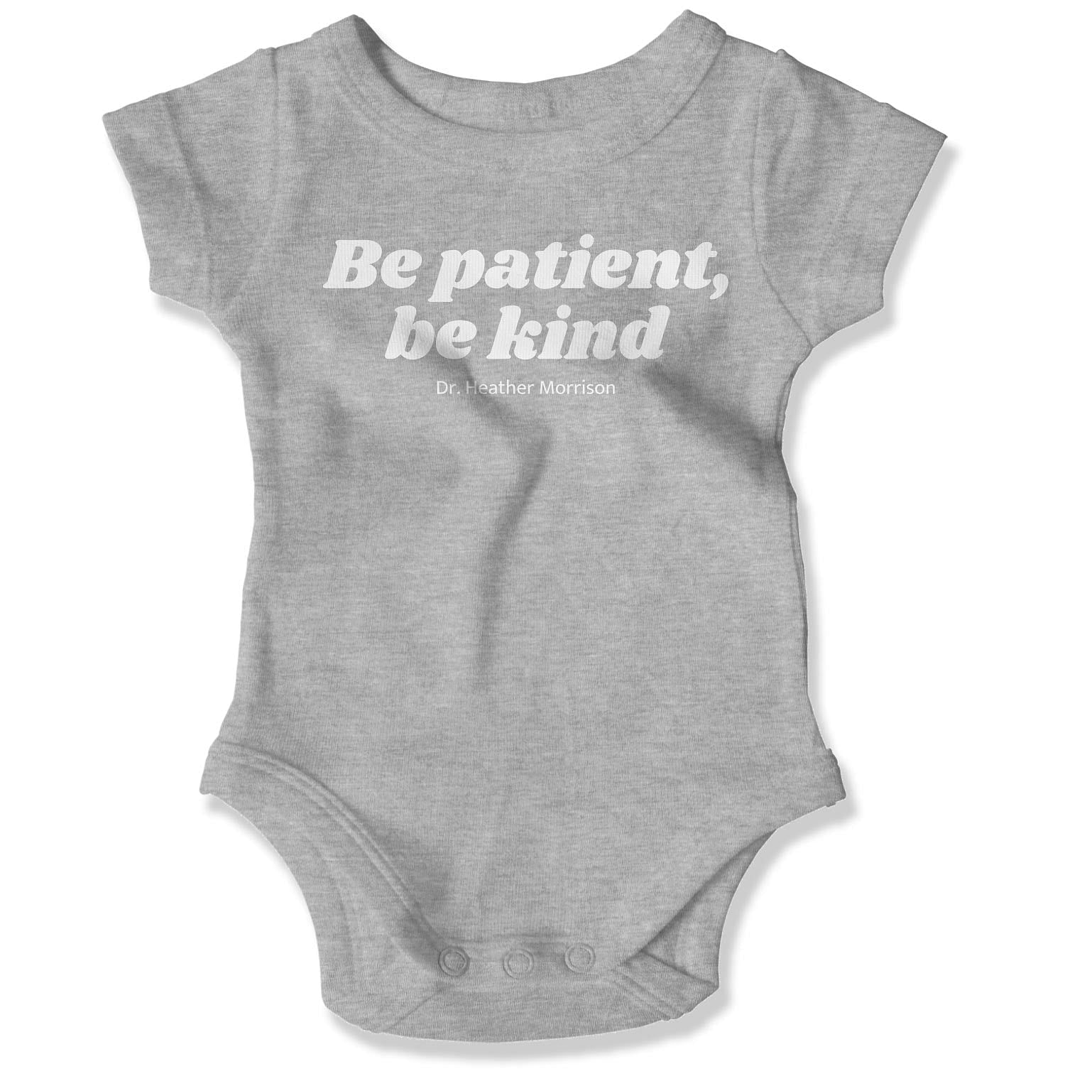 Be Patient, Be Kind Baby Onesie-East Coast AF Apparel