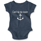 Can't Tie Me Down Baby Onesie-East Coast AF Apparel