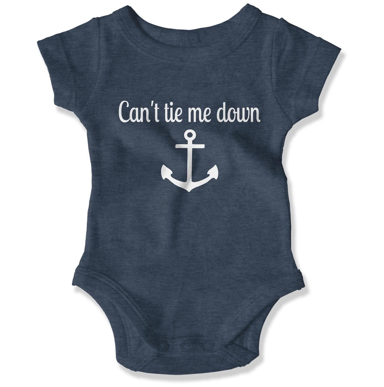 Can't Tie Me Down Baby Onesie-East Coast AF Apparel