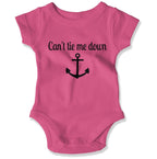 Can't Tie Me Down Baby Onesie-East Coast AF Apparel