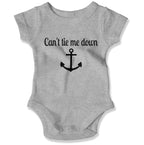Can't Tie Me Down Baby Onesie-East Coast AF Apparel