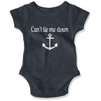 Can't Tie Me Down Baby Onesie-East Coast AF Apparel