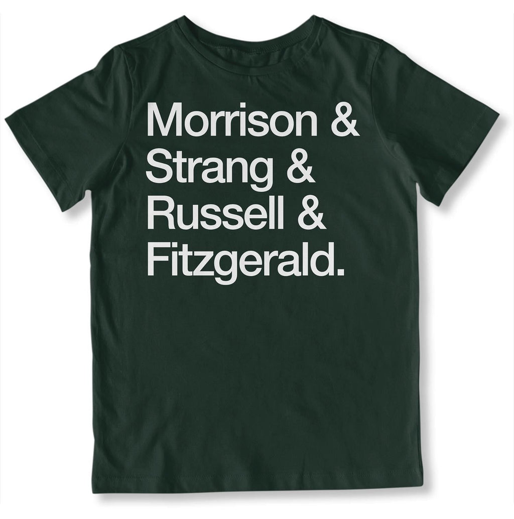 Atlantic COVID-19 Heroes Youth T-Shirt in Color: Forest Green - East Coast AF Apparel