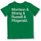 Atlantic COVID-19 Heroes Youth T-Shirt in Color: Kelly - East Coast AF Apparel