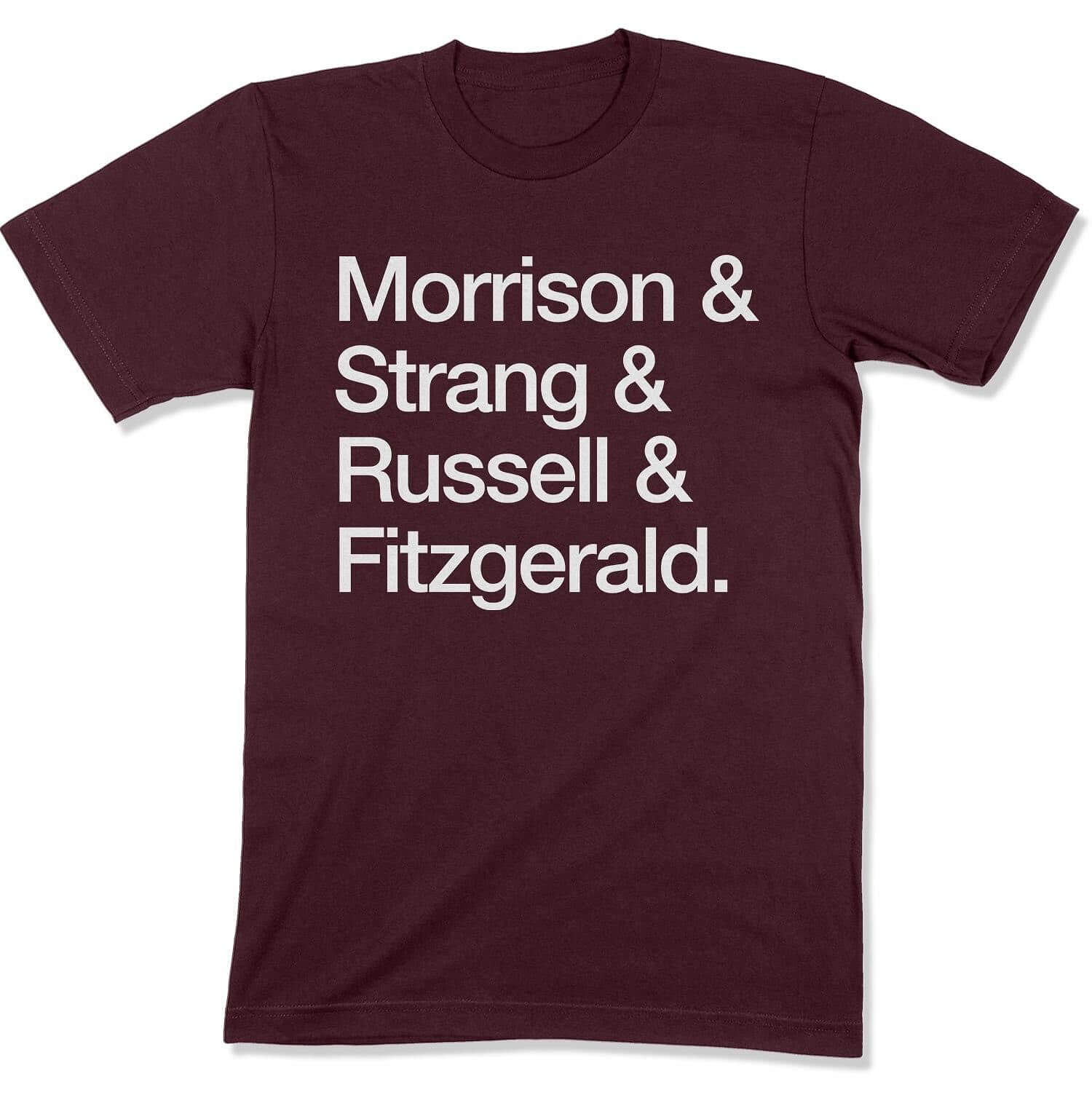 Atlantic COVID Heroes Unisex T-Shirt in Color: Maroon - East Coast AF Apparel