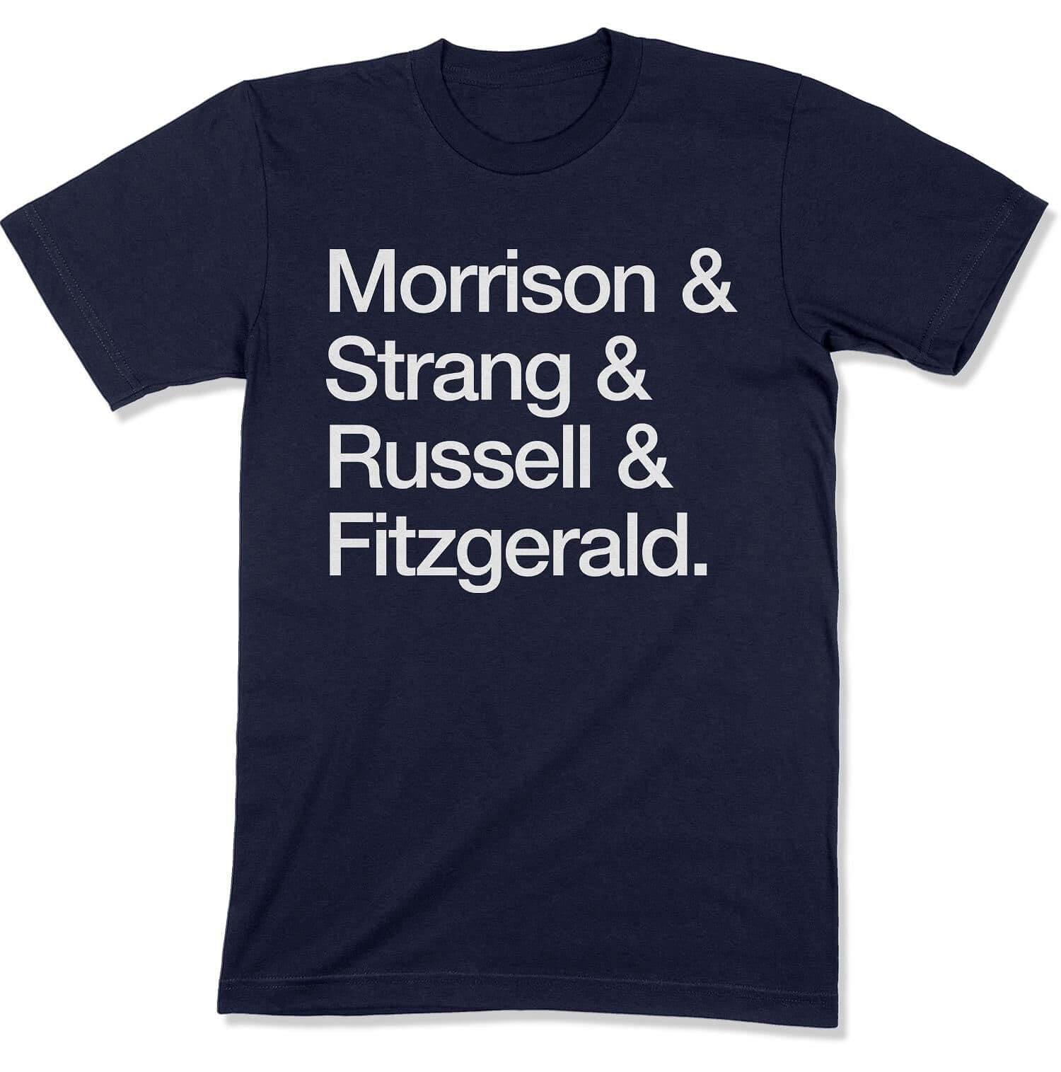Atlantic COVID Heroes Unisex T-Shirt in Color: Navy - East Coast AF Apparel