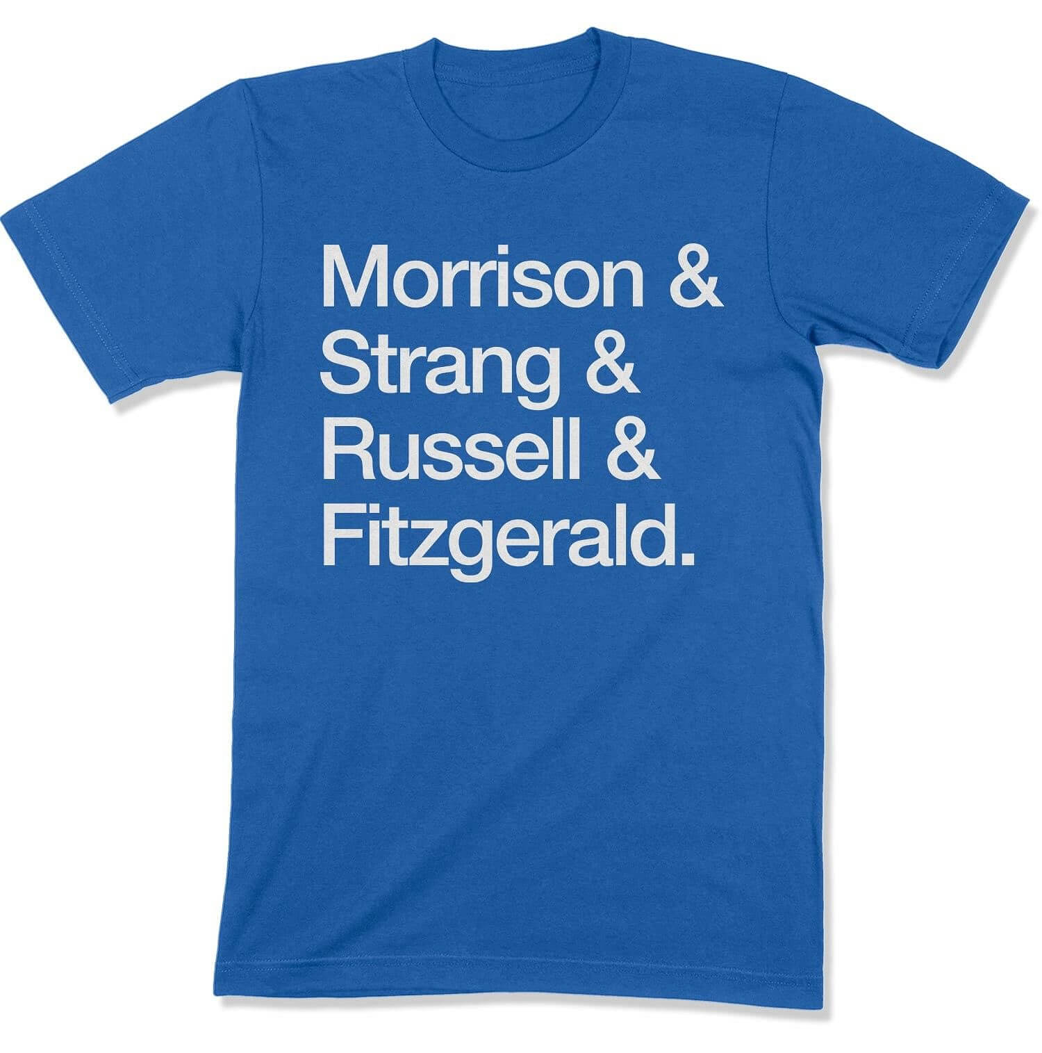 Atlantic COVID Heroes Unisex T-Shirt in Color: Royal - East Coast AF Apparel