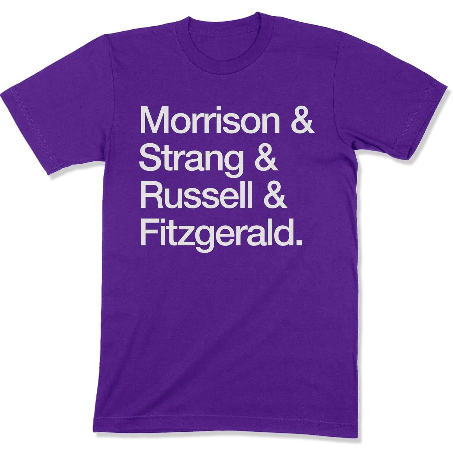 Atlantic COVID Heroes Unisex T-Shirt in Color: Purple - East Coast AF Apparel