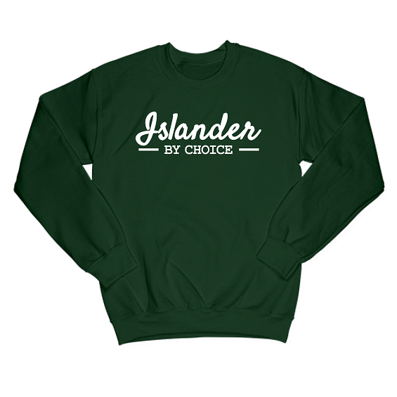 Islander by Choice Unisex Crewneck Sweatshirt-East Coast AF Apparel