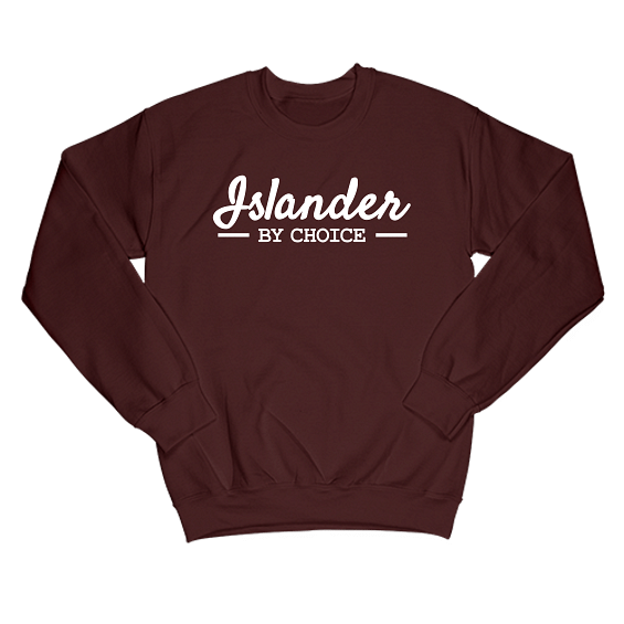 Islander by Choice Unisex Crewneck Sweatshirt-East Coast AF Apparel