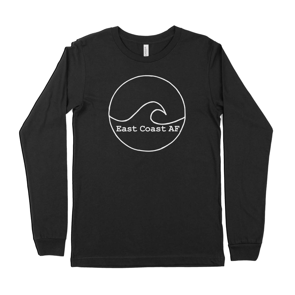 East Coast AF Long Sleeve Logo T-Shirt-East Coast AF Apparel