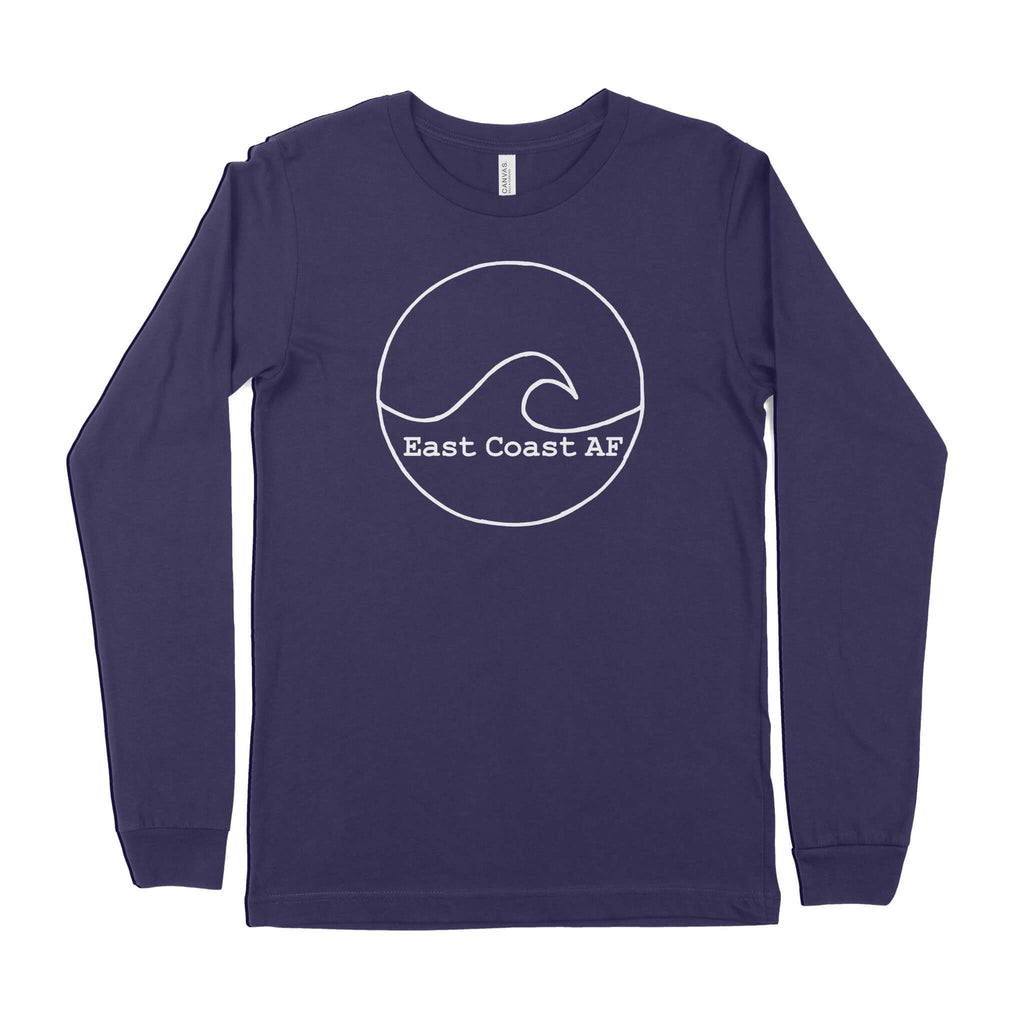 East Coast AF Long Sleeve Logo T-Shirt-East Coast AF Apparel