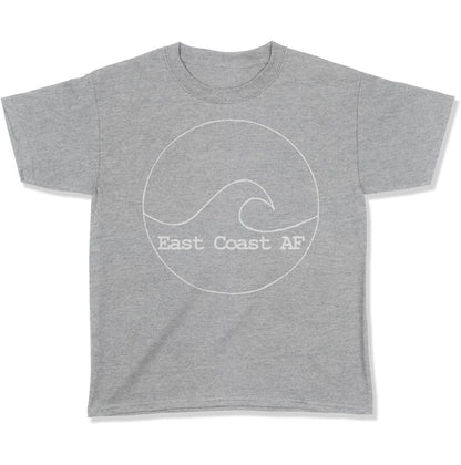 East Coast AF Logo Youth T-Shirt-East Coast AF Apparel