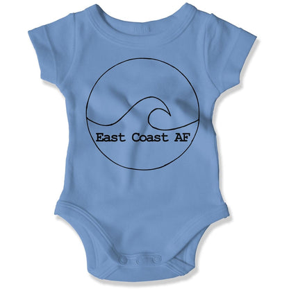 East Coast AF Logo Baby Onesie-East Coast AF Apparel