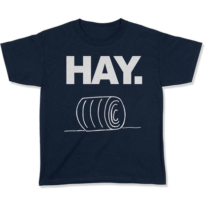 Hay. Unisex Youth T-Shirt-East Coast AF Apparel