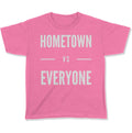 Customizable Hometown vs Everyone Youth T-Shirt-East Coast AF Apparel