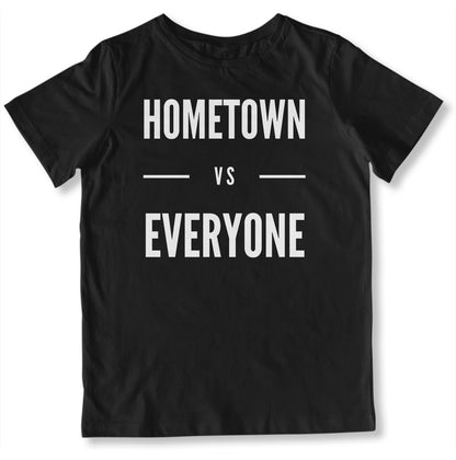 Customizable Hometown vs Everyone Toddler T-Shirt-East Coast AF Apparel