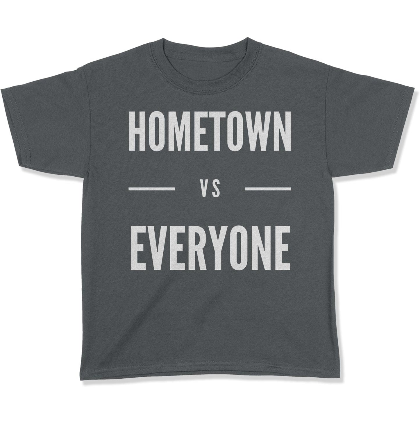 Customizable Hometown vs Everyone Youth T-Shirt-East Coast AF Apparel