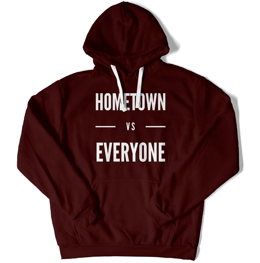 Customizable Hometown vs Everyone Unisex Hoodie-East Coast AF Apparel