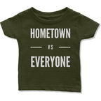Customizable Hometown vs Everyone Infant T-Shirt-East Coast AF Apparel