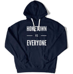 Customizable Hometown vs Everyone Unisex Hoodie-East Coast AF Apparel